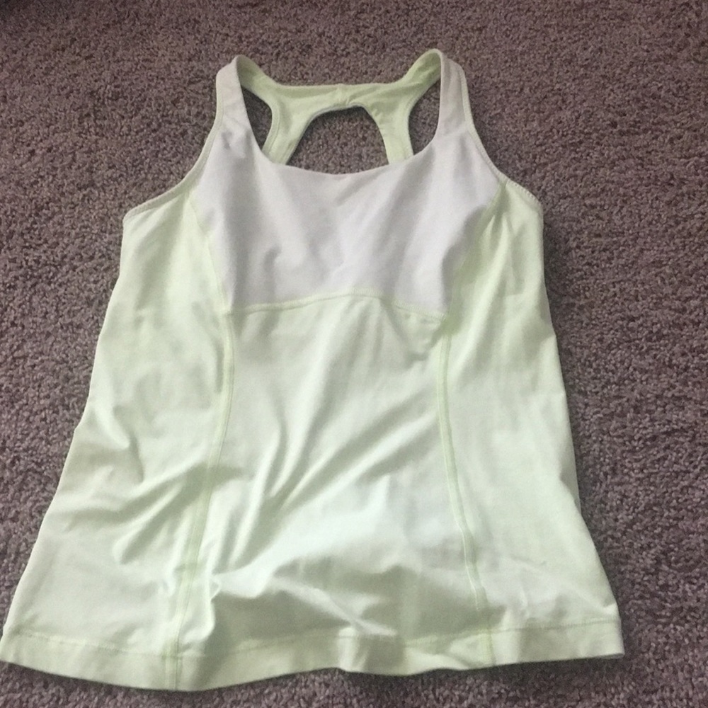 Lululemon tank! Open in the back! Great condition!